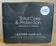 Harveys Total Care & Protection 6 Piece Leather Care Kit incl Sanitiser.