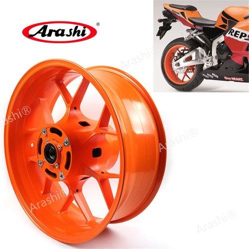 Repsol orange rear - rear, wheel