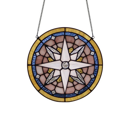 Compass rose stained - compass,