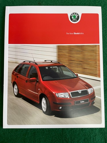 New skoda fabia 2004 brochure - new,