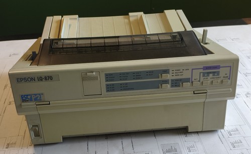 Vintage epson 870 - vintage, dot