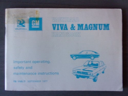 Vauxhall viva magnum - viva, orig