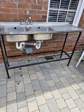  Double Bowl Sink Heavy Duty Made In Uk