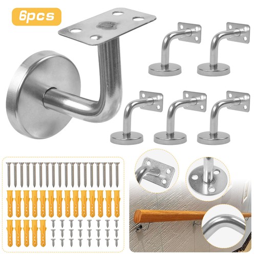 6pcs stainless steel banister - steel,