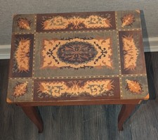 Vintage Sewing Box Side Table