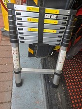 2 x telescopic ladders 1 x 8ft 6" and 1 x 5ft