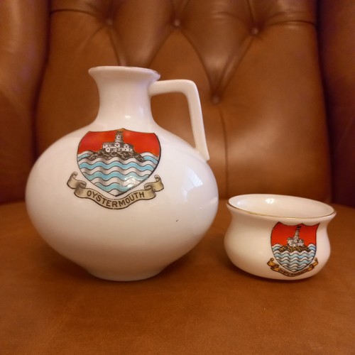 Goss crested china model - goss,