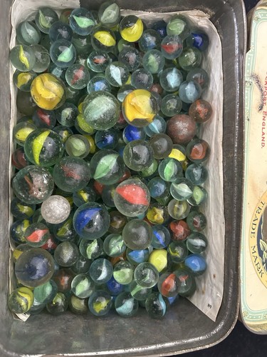 Joblot vintage glass marbles - vintage,