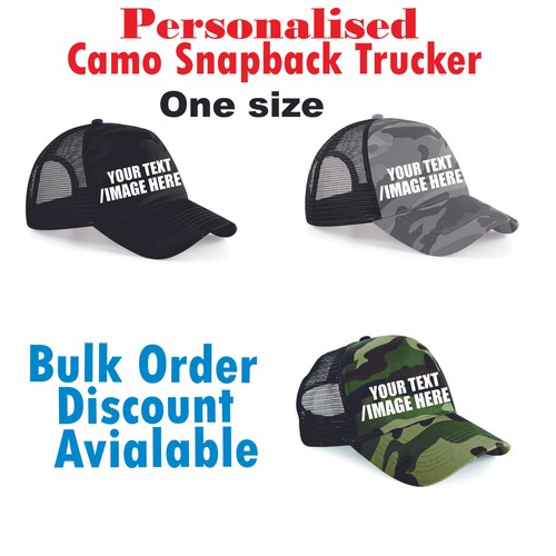 Personalised printed camo - personalised,