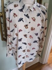 Women's Blouse Cream with Hat