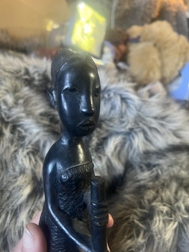 Vintage hand carved wooden - vintage,