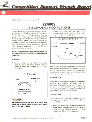 Genuine yamaha service - genuine,
