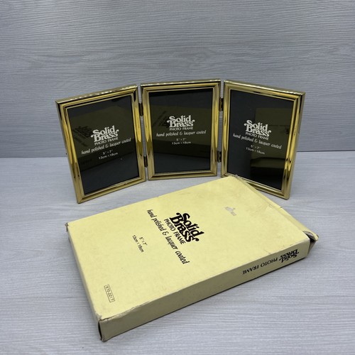 Solid brass triple hinged - hinged, tri