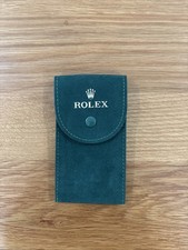 Rolex Green Travel Pouch Case
