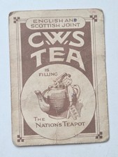 Vintage CWS Tea Ad Playing