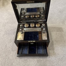 Antique Victorian Coromandel Dressing Table Box