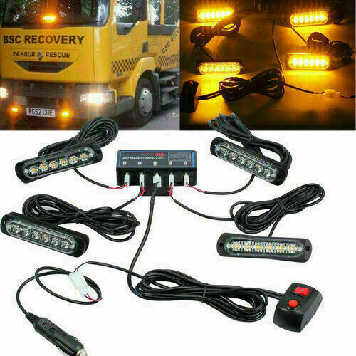 Led amber recovery - amber, strobe