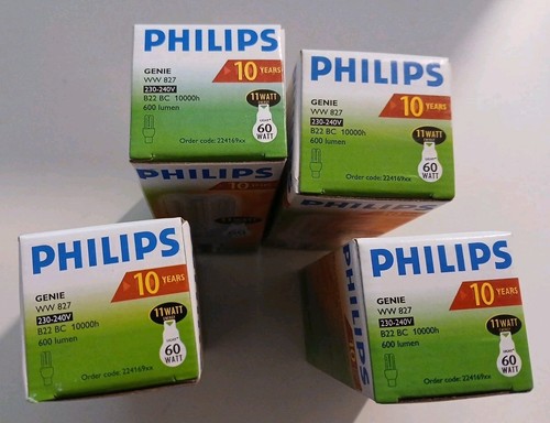 Philips energy saver bulbs - energy, x4