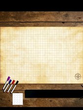 Tan Parchment Battle Game Mat