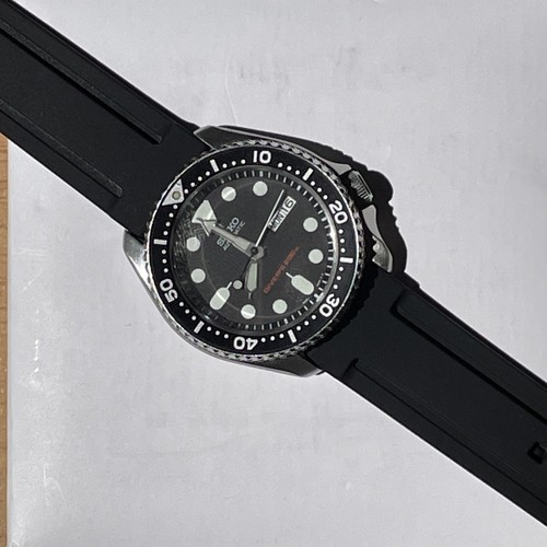 Seiko divers replacement black - seiko,