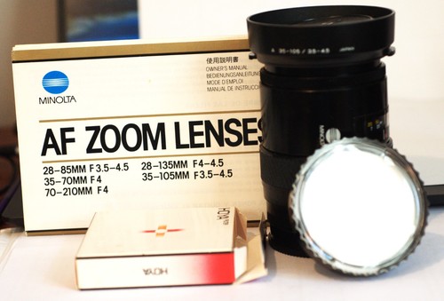 Minolta zoom 105mm - af,