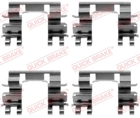Front quick brake 109 - quick, 109-1087