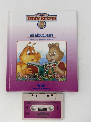 1986 teddy ruxpin all about - teddy,