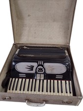 Soprani La Suocera Recanati Vintage Accordion Black Treble La Stradella