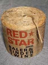 Vintage Red Star Baler & Binder Twine Unused 1 X ROLL B00