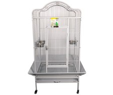 2024 LARGE SILVER PARROT CAGE