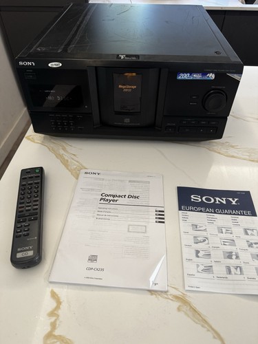 Sony cdp cx235 mega - mega, storage