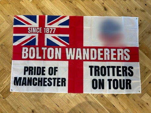 5x3ft bolton wanderers - 5x3ft, fc