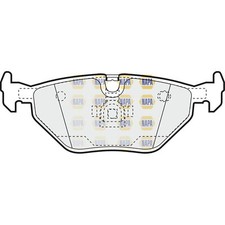 Brake Pads Set For BMW Z4 E85 2.0i Rear Napa 34211161455 34211164499 34211164501