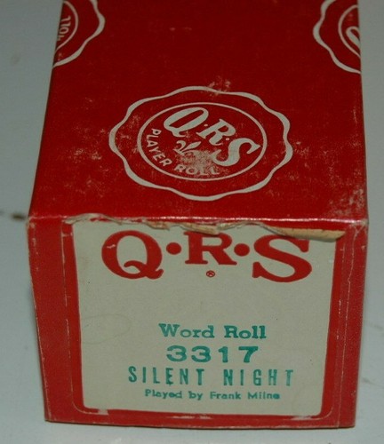 Vintage qrs player - qrs,