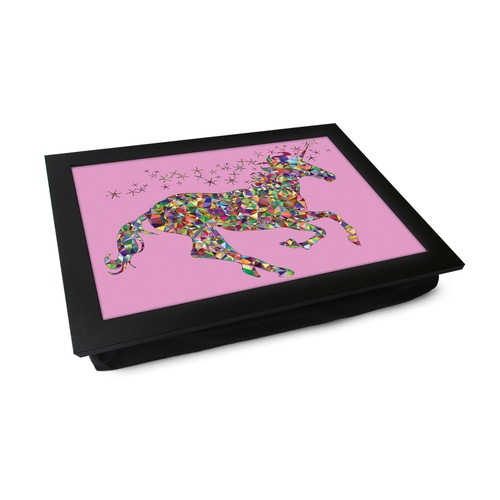 Gem unicorn cushioned lap - gem,