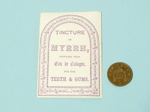 Antique victorian tincture - antique, of
