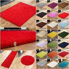 Shaggy Thick Large Non Slip Hallway Runner Rug Bedroom Living Room Carpet Rugs