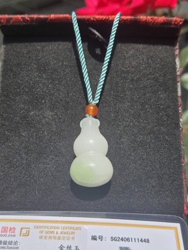 Jadeite hulu crystal - hulu, necklace