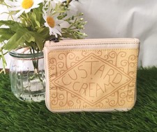 Rare Yoshi Lichfield Custard Cream Biscuit Coin Purse Wallet - Money Holidays