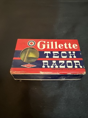 Vintage gillette tech razor - vintage,