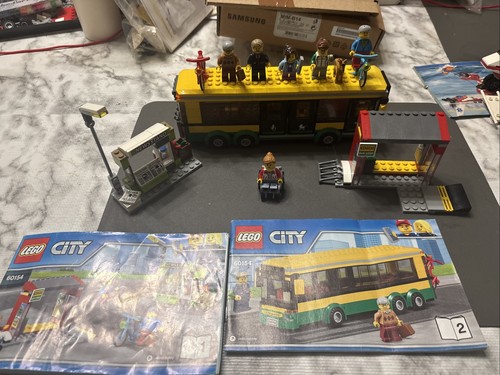 Lego city bus station - lego, city: