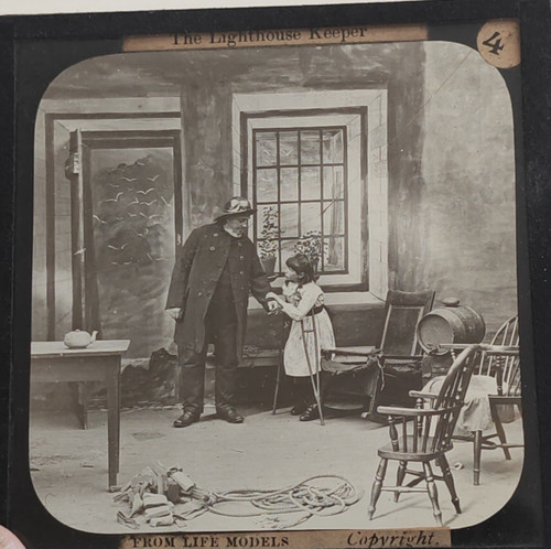 Magic lantern slide the - magic,