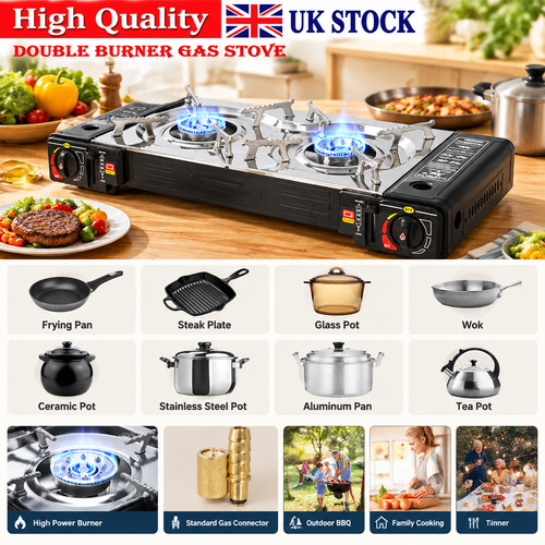Portable dual burner butane - portable,