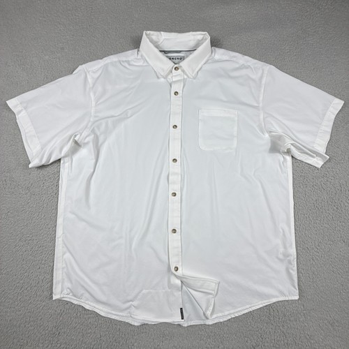 Poncho shirt mens - xl, white