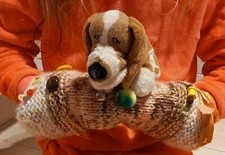 Hand Warmer Dog Hand Muff Hand Knitted Dog Hand Warmer brand new