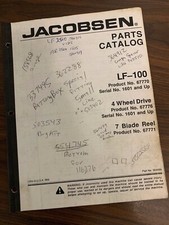 Jacobsen LF100 LF-100 Fairway
