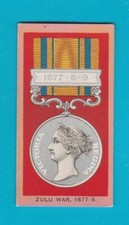 MEDALS - ZULU  WAR,  1877 - 9