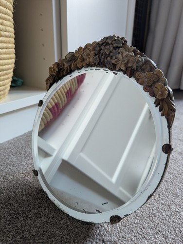Barbola vintage round mirror - barbola,