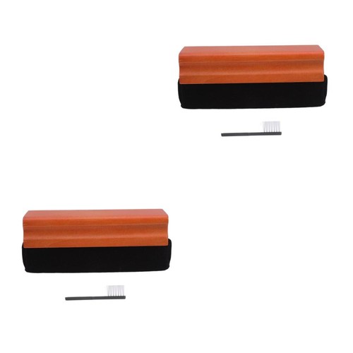 Vinyl record player - record, brush