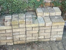 Grey driveway paving blocks